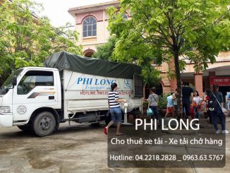 Phi Long dịch vụ cho thuê xe tải chở hàng giá rẻ tại phố Hàng Cháo