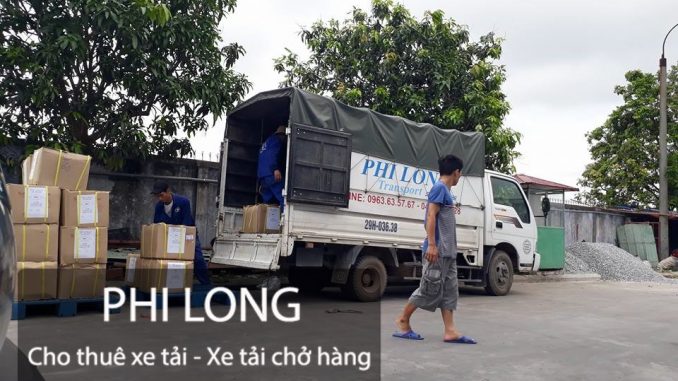 Cho thuê xe tải chở hàng giá rẻ tại phố Nguyễn Công Hoan