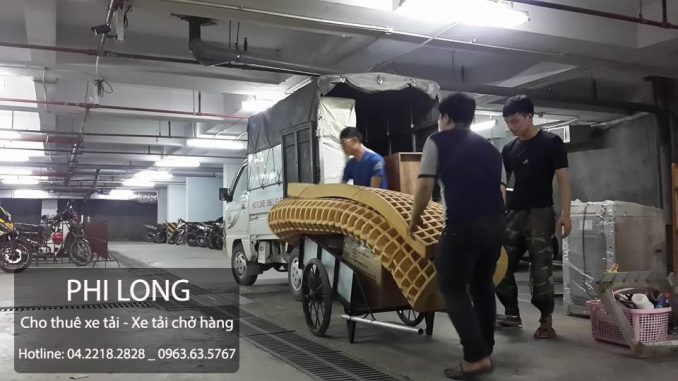 Công ty cho thuê xe tải chuyển nhà giá rẻ tại phố Nhân Hòa