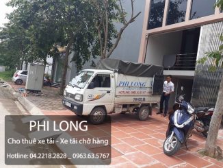 Dịch vụ cho thuê xe tải giá rẻ chuyên nghiệp tại phố Giảng Võ của công ty Phi Long