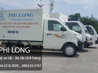 Taxi tải Phi Long hãng cho thuê xe tải lớn số 1 tại phố Tôn Đức Thắng