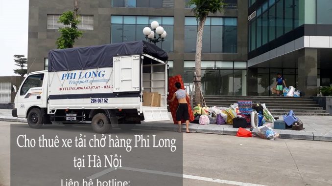 Công ty Phi Long hãng cho thuê xe tải chở hàng chuyên nghiệp nhất tại phố Ngọc Hà