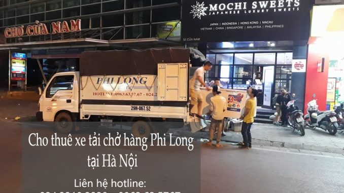 Cho thuê xe tải chuyển nhà tại phố Phú Thượng
