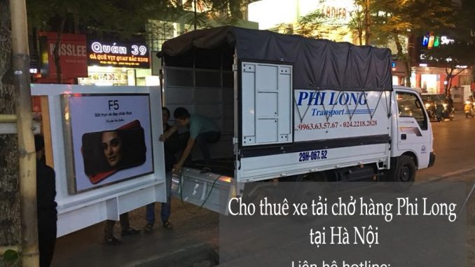 Cho thuê xe tải chuyển nhà tại phố Quỳnh Đô