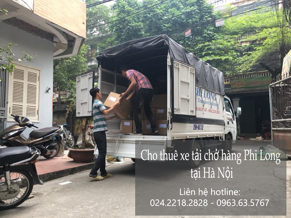 Dịch vụ taxi tải Phi Long tại phố Thụy Khuê