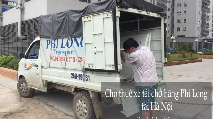 Dịch vụ xe tải vận chuyển Phi Long tại phố Trấn Vũ