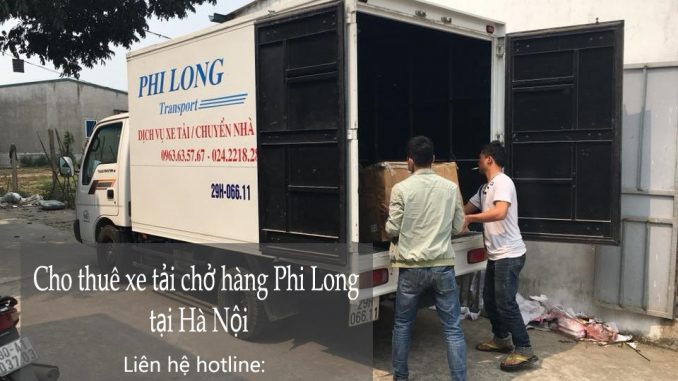 Dịch vụ taxi tải Phi Long tại đường Cao Lỗ