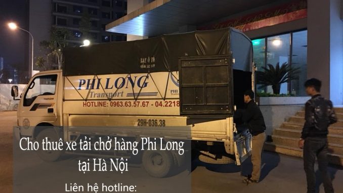 Dịch vụ xe tải vận chuyển tại phố Trung Hòa