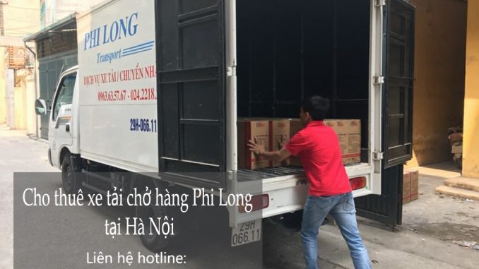 Dịch vụ xe tải vận chuyển tại phố Trần Duy Hưng