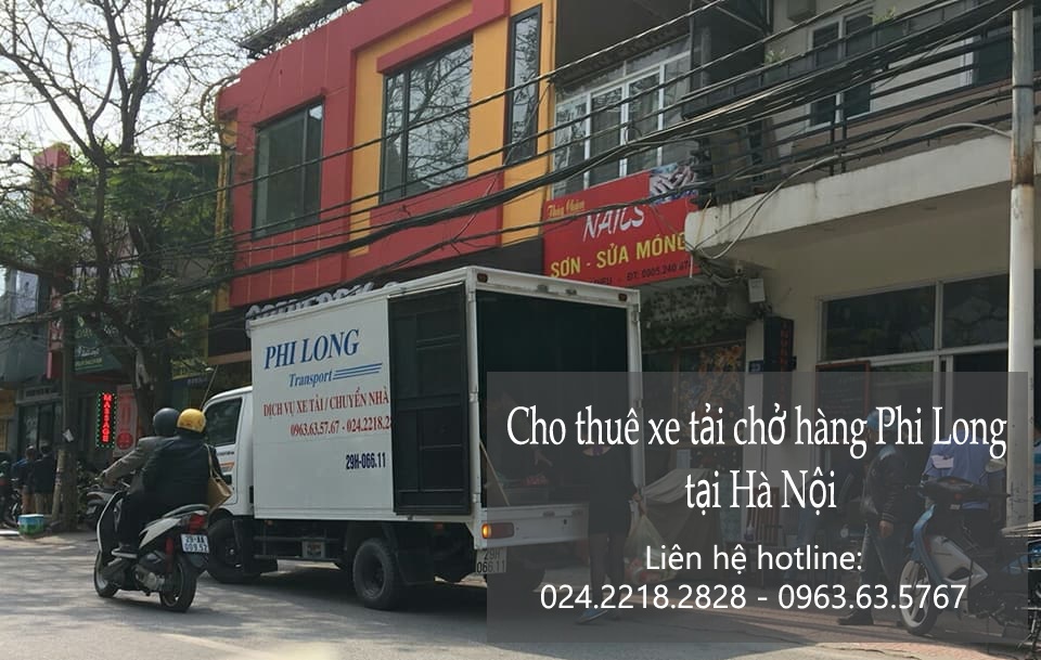 Dịch vụ taxi tải Phi Long tại phố Phùng Chí Kiên