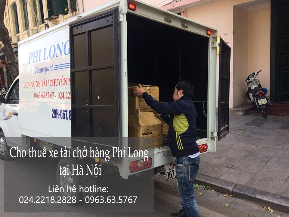 Dịch vụ taxi tải Phi Long tại phố Giang Văn Minh
