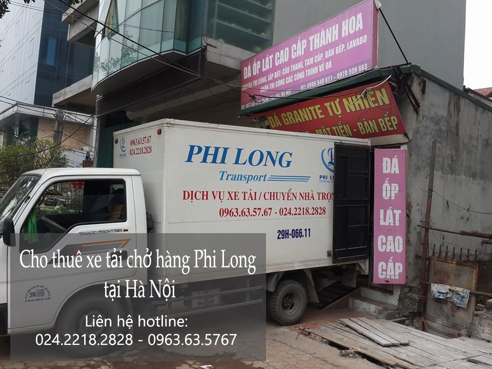Dịch vụ taxi tải Phi Long tại phố Ngọc Khánh
