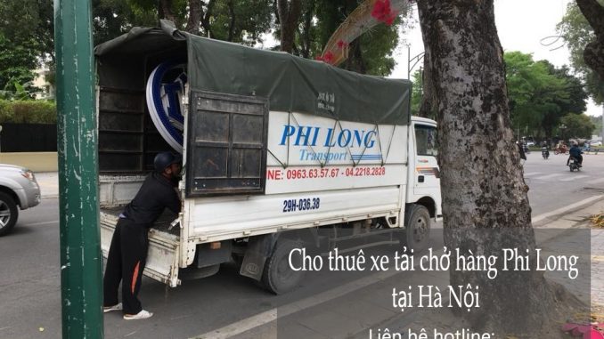Cho thuê xe tải chở hàng tại đường Giải Phóng