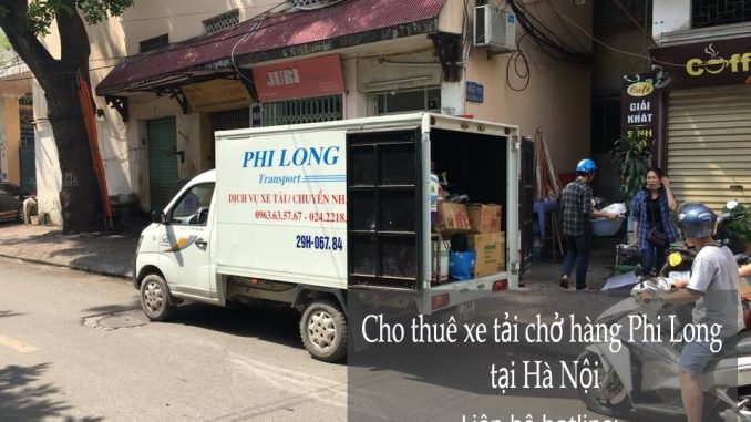 Dịch vụ cho thuê xe tải vận chuyển tại phố Nguyễn Siêu