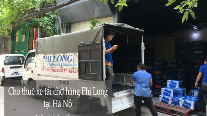 Dịch vụ taxi tải Phi Long tại phố Lê Hồng Phong