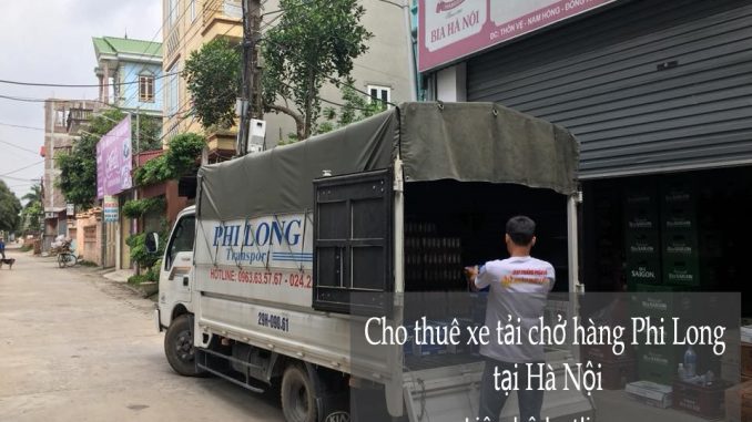Dịch vụ taxi tải Phi Long tại phố Mai Động