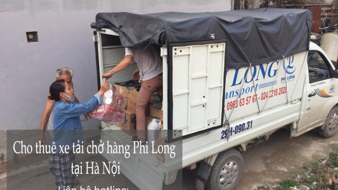 Dịch vụ taxi tải Phi Long tại phố Hoàng Diệu