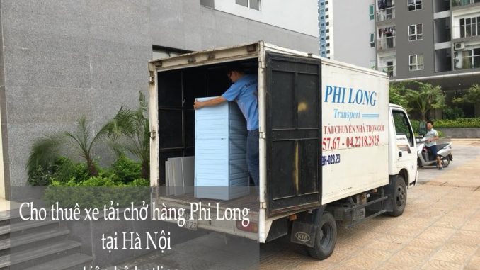Dịch vụ taxi tải Phi Long tại phố Lương Văn Can