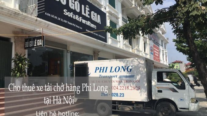 Dịch vụ taxi tải Phi Long tại phố Gia Ngư