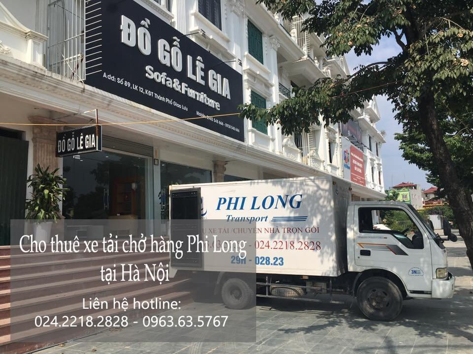 Dịch vụ taxi tải Phi Long tại phố Gia Ngư
