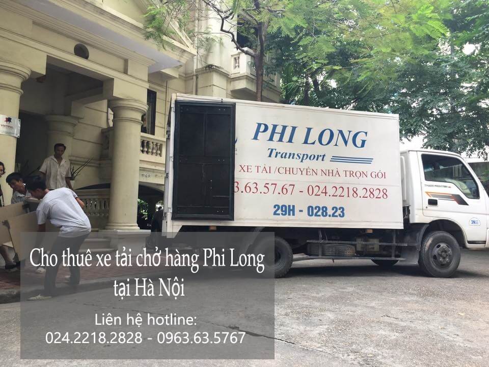 Dịch vụ cho thuê xe tải Phi Long tại phố Cầu Gỗ