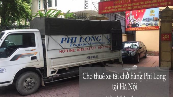 Dịch vụ taxi tải Phi Long tại phố Đông Thái