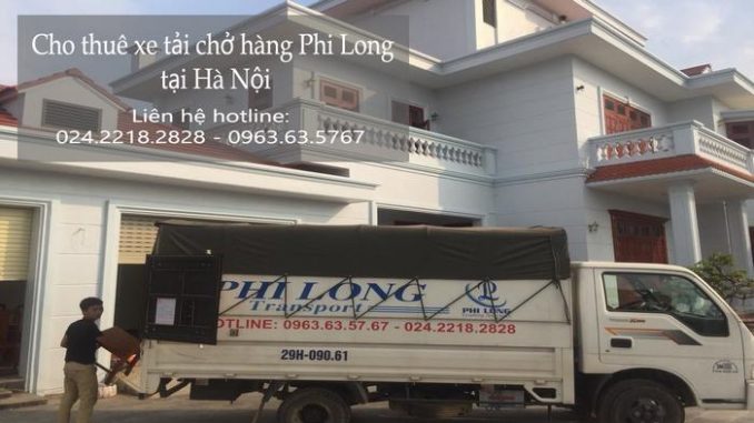 Dịch vụ taxi tải Phi Long tại phố Tư Đình