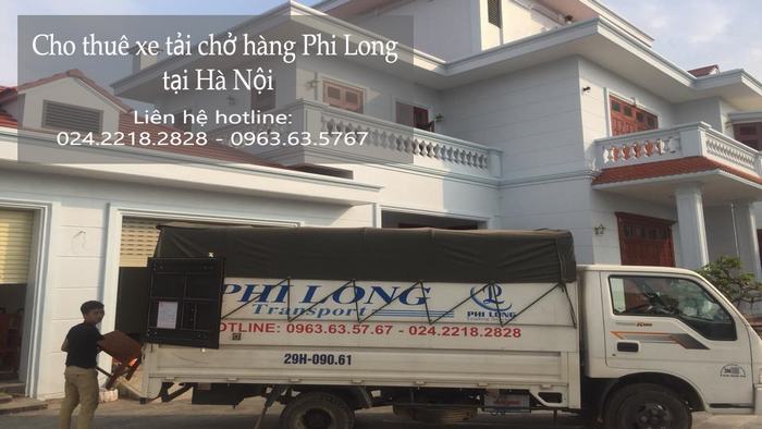 Dịch vụ taxi tải Phi Long tại phố Tư Đình