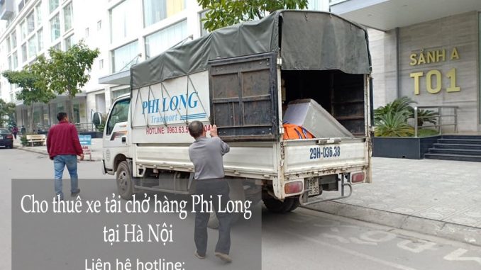 Taxi tải Phi Long tại phố Lê Quý Đôn