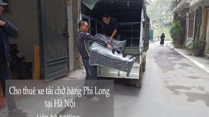 Dịch vụ taxi tải Phi Long tại phố Kim Hoa 2019