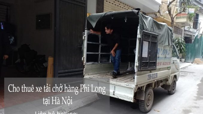 Dịch vụ taxi tải Phi Long tại phố Vũ Trọng Phan 2019