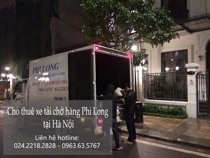 Taxi tải Phi Long tại phố Nguyễn Mậu Tài