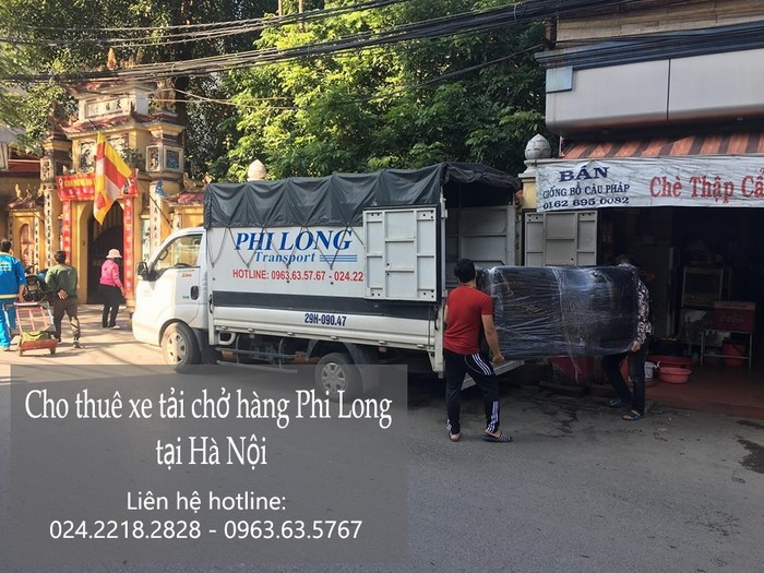 Dịch vụ taxi tải Phi Long tại phố Lò Đúc