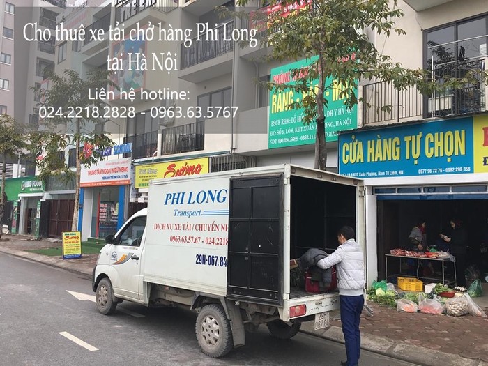 Taxi tải Phi Long tại phố Dương Hà