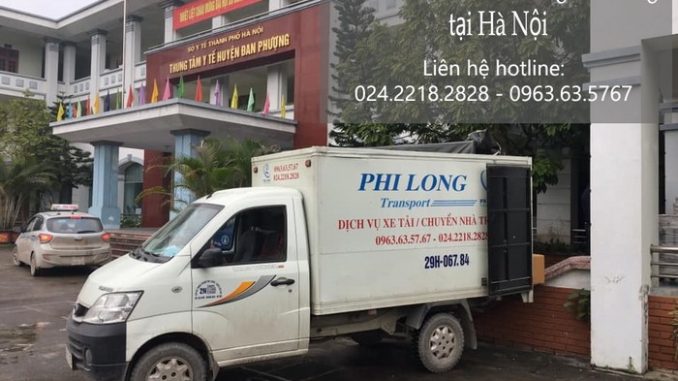 Taxi tải Phi Long tại phố Nguyễn Huy Nhuận