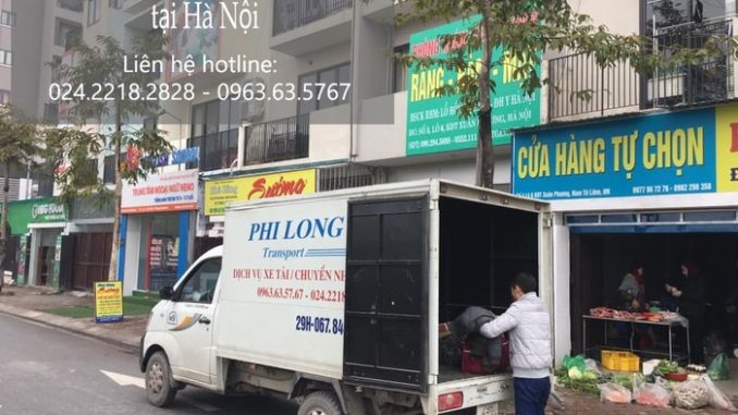 Taxi tải Phi Long tại phố Ngô Gia Khảm