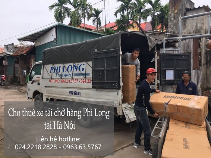 Dịch vụ taxi tải Phi Long tại phố Nguyễn Quang Bích