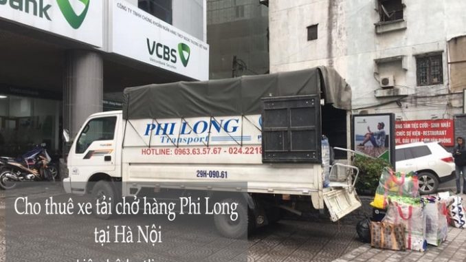 Dịch vụ taxi tải Phi Long tại phố Mạc Thái Tông