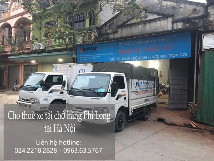 Dịch vụ taxi tải Phi Long tại phố Nguyễn Chánh