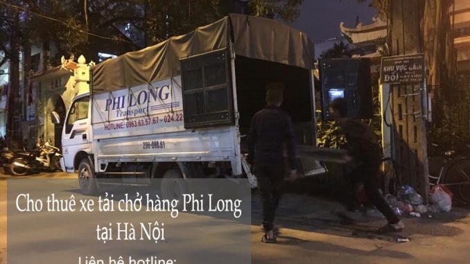 Dịch vụ taxi tải Phi Long tại đường Châu Văn Liêm