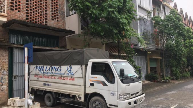 Dịch vụ thuê xe tải tại phố Dương Lâm