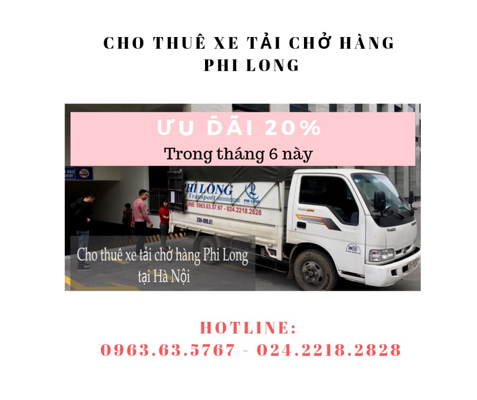 Dịch vụ taxi tải Phi Long tại phố Cầu Am