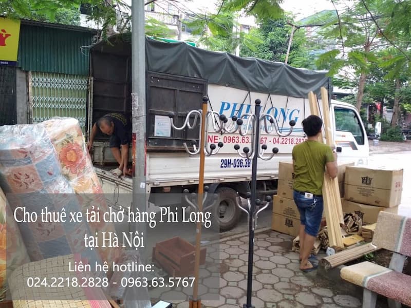 Taxi tải Phi Long tại phố Chu Huy Bân