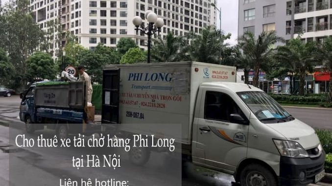 Taxi tải Phi Long tại phố Đức Giang