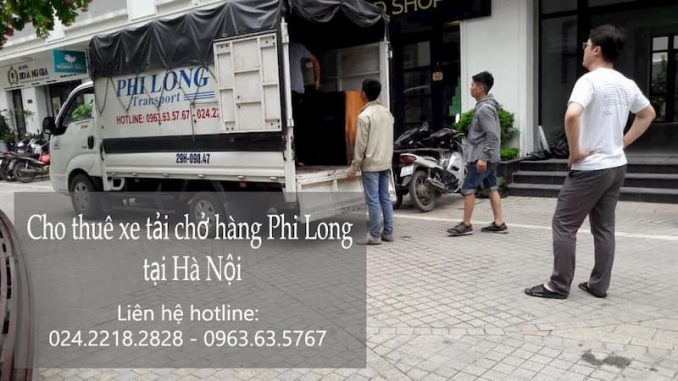 Taxi tải Phi Long tại phố Đàm Quang Trung