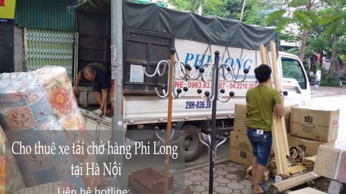Dịch vụ vận tải giá rẻ tại Phi Long tại phố Dương Quang