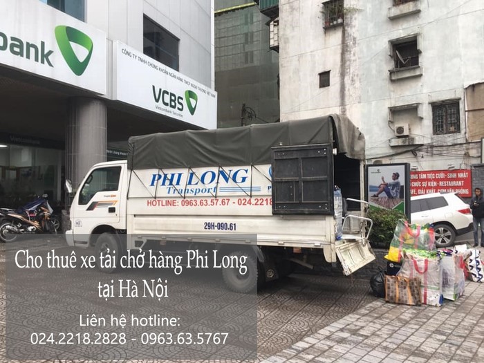 Hãng taxi tải trọn gói Phi Long tại phố Bắc Hồng