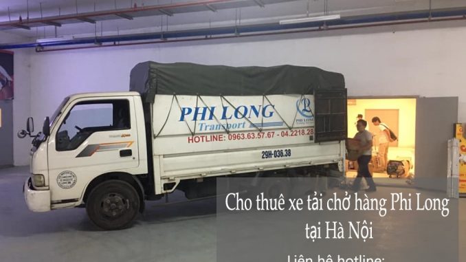 Dịch vụ taxi tải Phi Long tại quận Tây Hồ