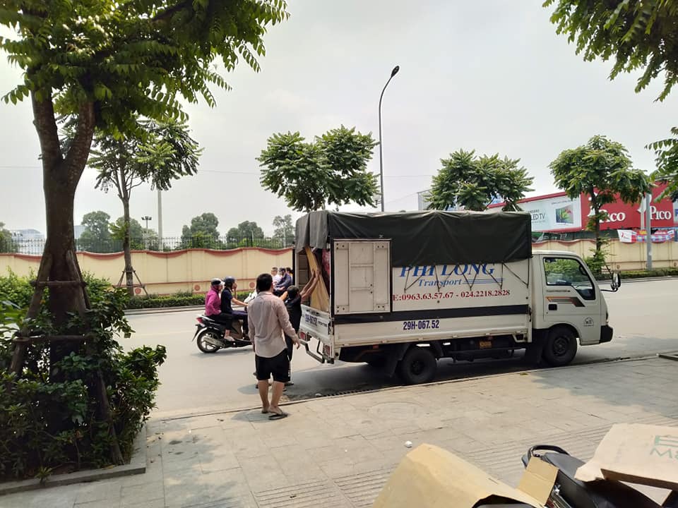 Dịch vụ vận tải chất lượng cao Phi Long phố Chùa Hà