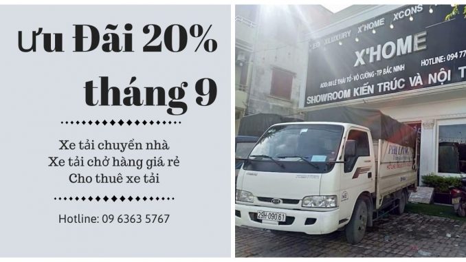 Dịch vụ taxi tải Phi Long tại xã Khai Thái